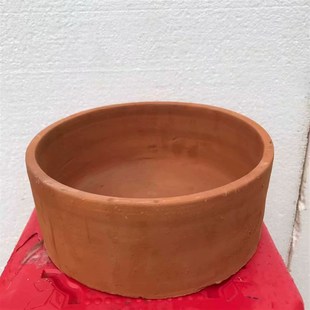 泥瓦盆 泥盆 土盆 瓦盆 透气花盆 会呼吸花盆 碗莲盆 老瓦盆
