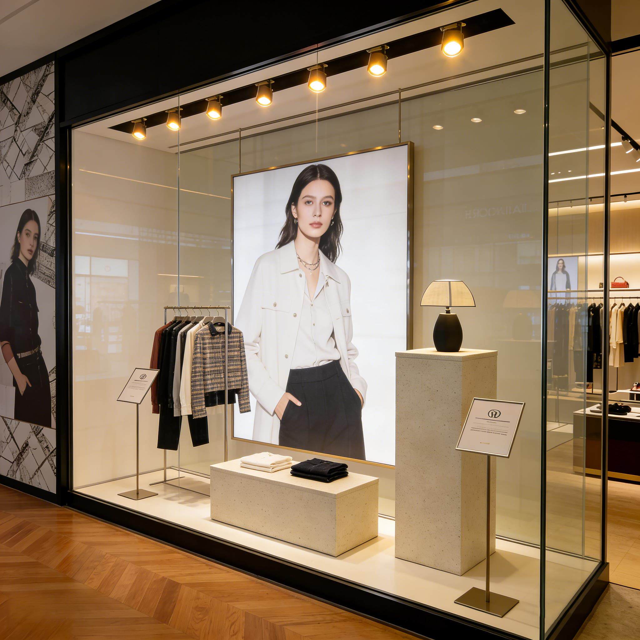 地台展示台服装店模特橱窗底座摆件饰品方形陈列道具增高台中岛台