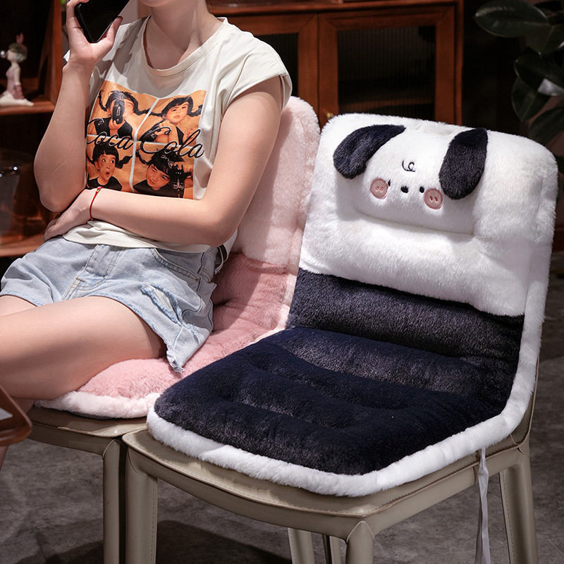 连体坐垫靠背办公室久坐靠垫屁垫一体学生宿舍冬季加厚座椅垫车用,居家布艺,椅垫,淘宝优惠券,粉丝福利购,淘宝优惠卷