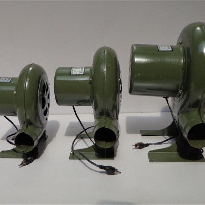 12V电动 鼓风机 烧烤小型 220V调速交直流鼓风机家用30W60W100W