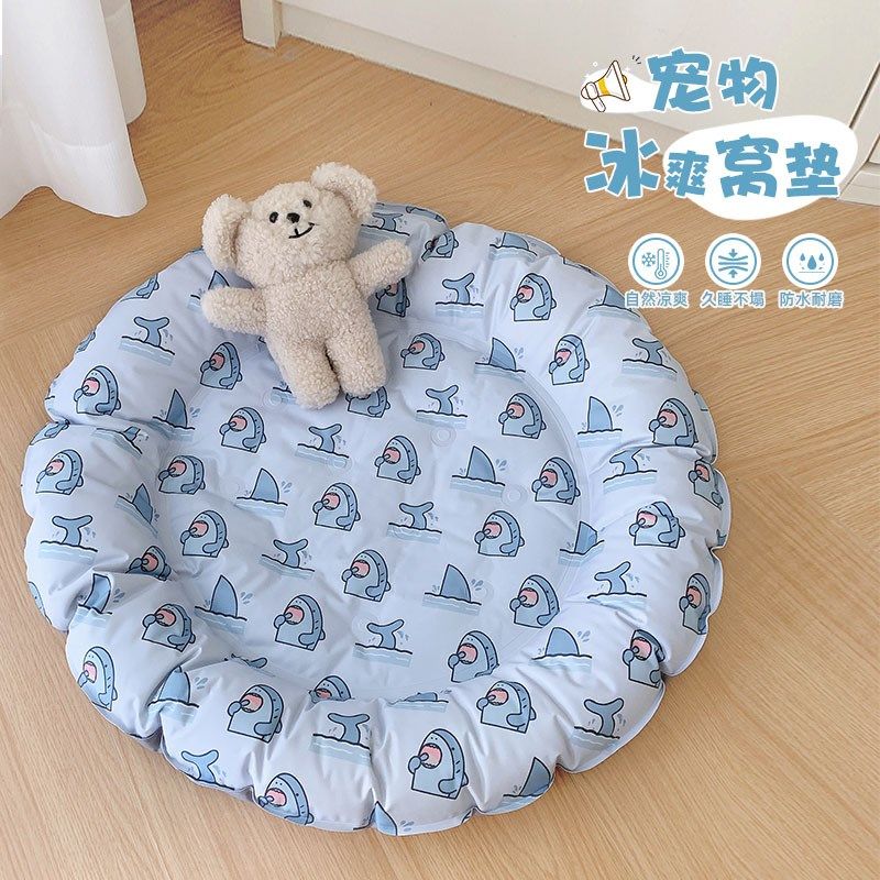 印花猫咪冰垫夏季狗狗冰窝凉垫夏天凉席小狗睡垫冰凉垫宠物用垫子,宠物/宠物食品及用品,猫狗垫子,淘宝优惠券,粉丝福利购,淘宝优惠卷
