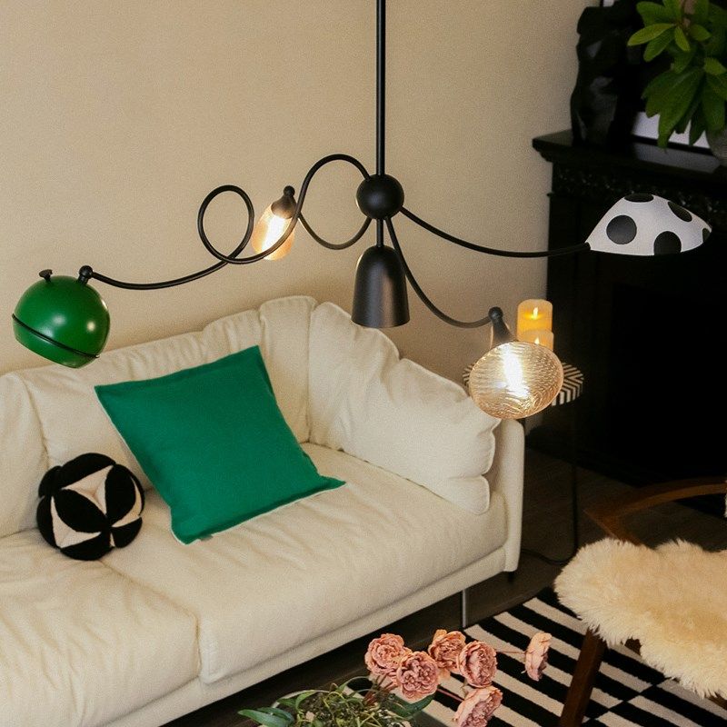 宝照离熵吊灯客厅艺术波点彩色未来主义2025年设计师新款抽象几何,家装灯饰光源,客厅吊灯,淘宝优惠券,粉丝福利购,淘宝优惠卷