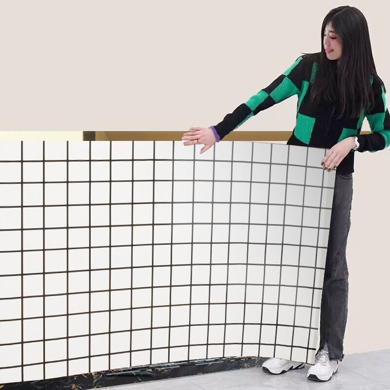 饭店专用黑白格子墙纸墙围壁纸店铺装修墙面遮丑装饰墙裙贴纸自粘,家居饰品,软装墙贴,淘宝优惠券,粉丝福利购,淘宝优惠卷