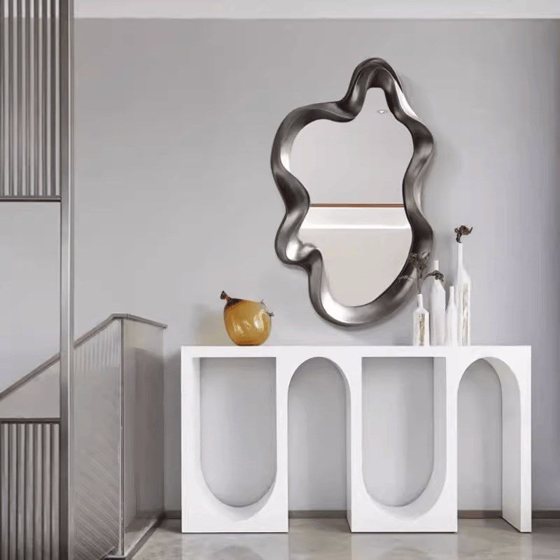 镜子化妆镜高清家用卧室宿舍壁挂贴墙云朵镜桌面台式梳妆台梳妆镜,住宅家具,化妆镜,淘宝优惠券,粉丝福利购,淘宝优惠卷