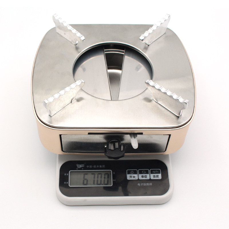 酒精炉小火锅户外煮茶器固体酒精炉家用不锈钢酒精炉底座商用餐厅