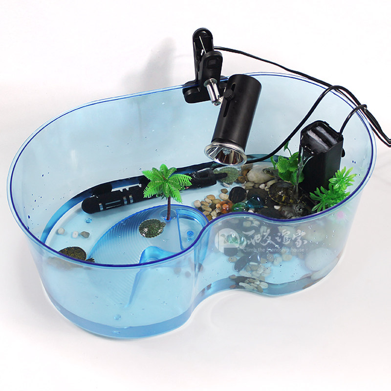 乌龟缸 带晒台过滤 水龟宠物缸 乌龟专用缸养龟盆大号 特大号包邮,宠物/宠物食品及用品,桌面缸,淘宝优惠券,粉丝福利购,淘宝优惠卷