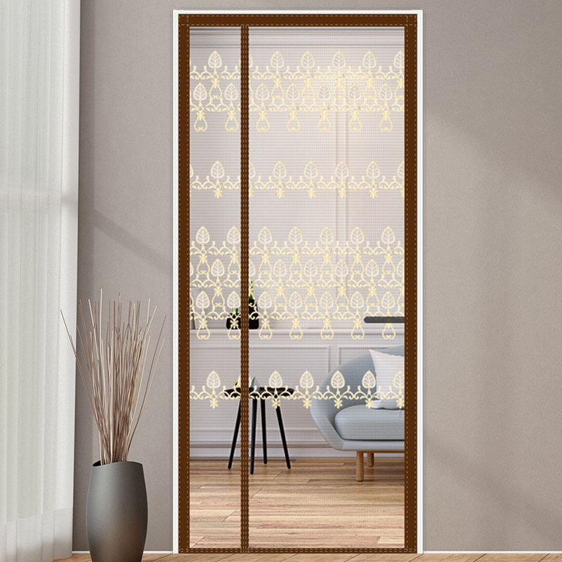 夏天防蚊自吸门帘家用纱门磁吸全磁条门纱窗魔术贴自粘贴蚊帐帘子,居家布艺,门帘,淘宝优惠券,粉丝福利购,淘宝优惠卷