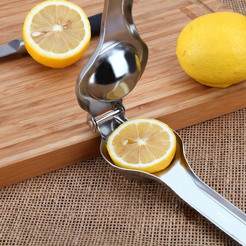 柠檬榨汁器不锈钢迷你柠檬夹家用橙子压榨果汁榨汁机手动压橙汁,厨房/烹饪用具,手动榨汁器,淘宝优惠券,粉丝福利购,淘宝优惠卷