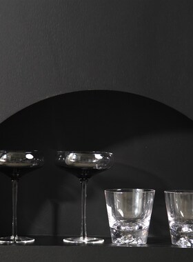 八度空间酒柜装饰高脚杯红酒杯醒酒器酒壶样板房餐边柜软装饰品