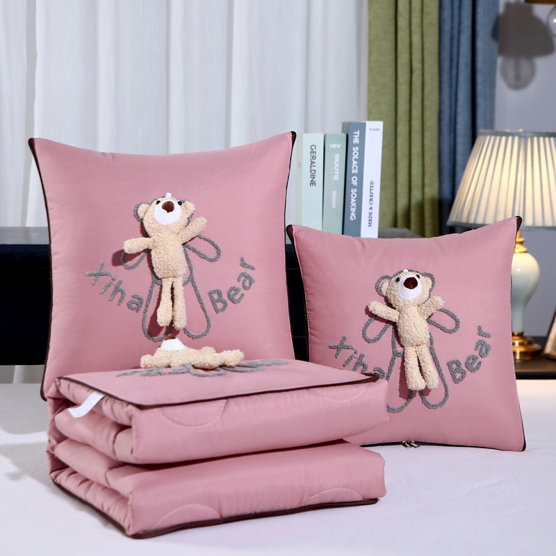 抱枕被子两用沙发办公室磨毛靠枕汽车载午睡空调被二合一四季通用,居家布艺,抱枕被,淘宝优惠券,粉丝福利购,淘宝优惠卷