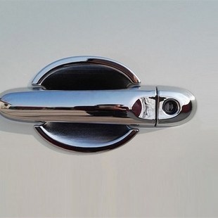 04-15老款大众途安拉手门碗途安外车门把手盖专用保护贴改装配件