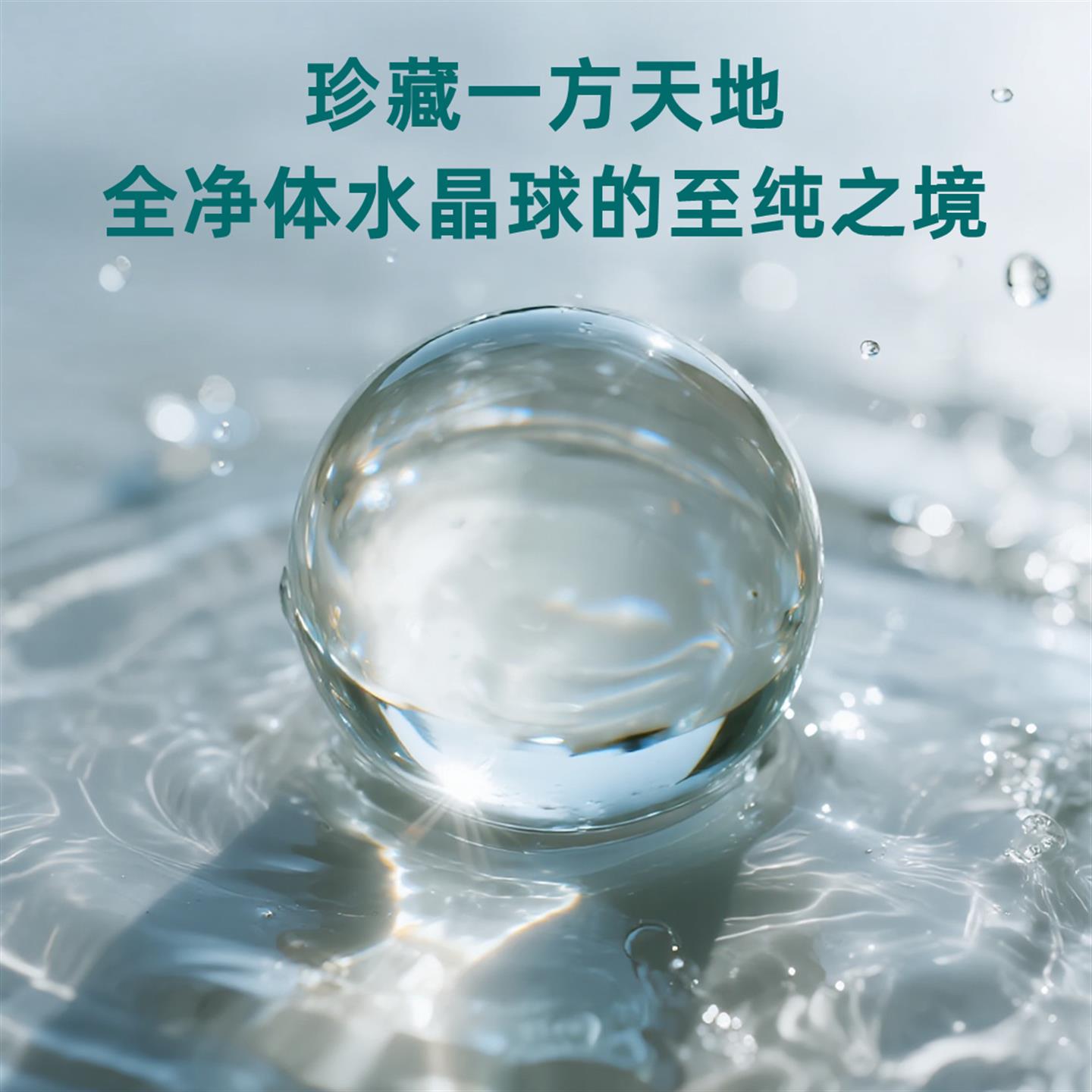 双A收藏级纯天然全净体白水晶球纯净体摆件原石客厅家居办公送礼