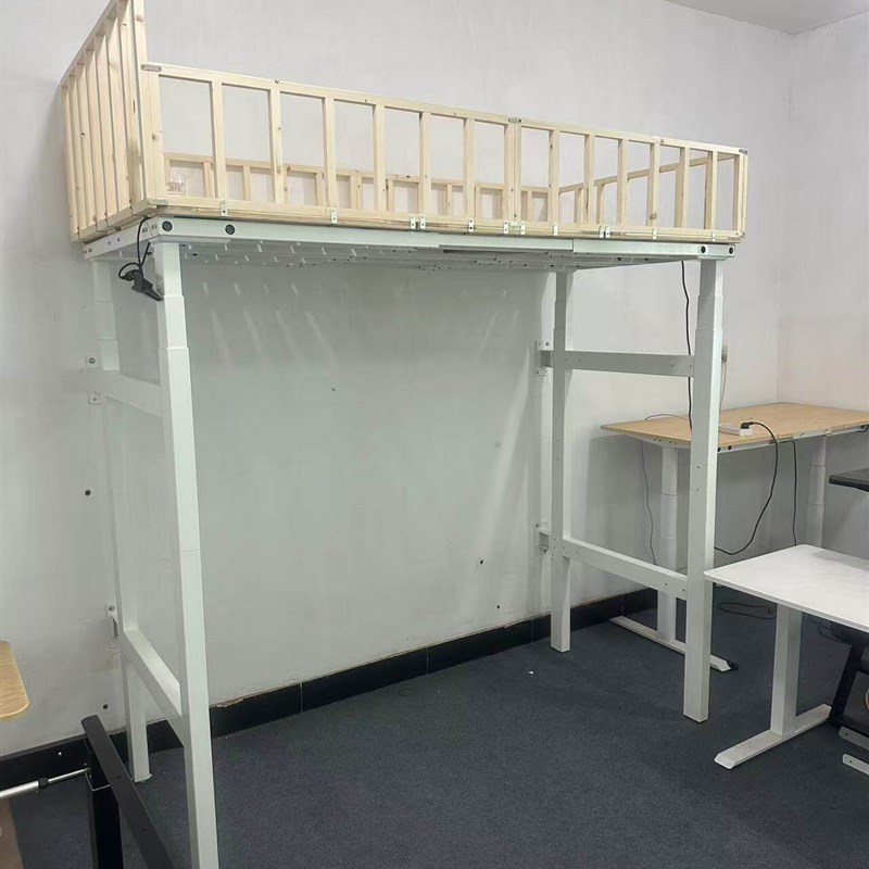家用小户型电动升降床腿可定制四电机上下智能儿童床自动升降支架