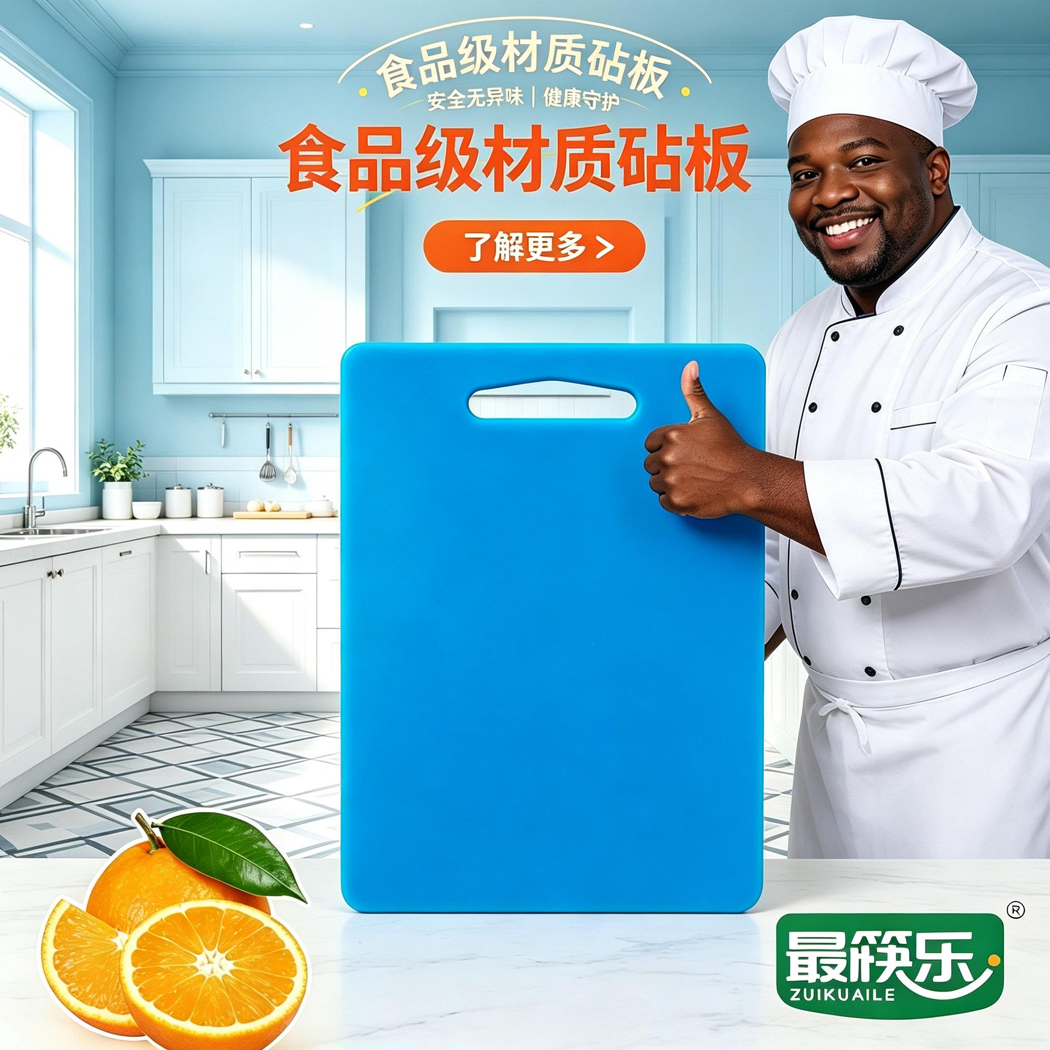 塑料菜板加厚食品级长方形PE塑料砧板切菜板切菜砧板水果板剁肉板