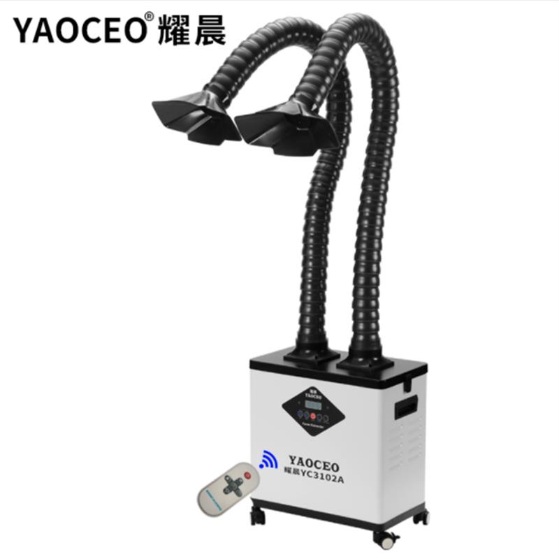 焊接烟雾净化设备移动式排烟过滤机 HEPA滤网低噪音抽烟净化器