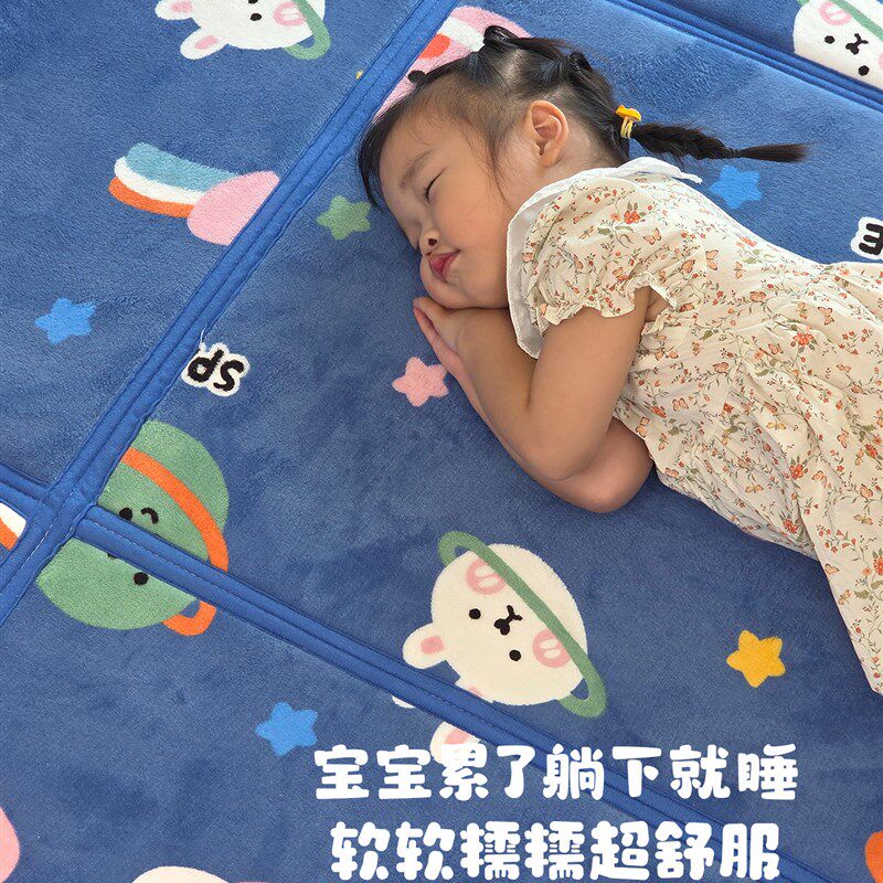 秋冬季加厚可折叠地毯拼接地垫儿家用脚垫