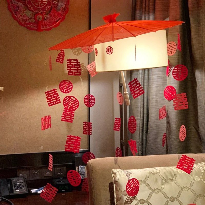 婚伞油纸红伞中式新娘婚纱晨袍拍摄道具伞婚礼喜字拍照旗袍接亲伞,节庆用品/礼品,婚房装扮用品,淘宝优惠券,粉丝福利购,淘宝优惠卷