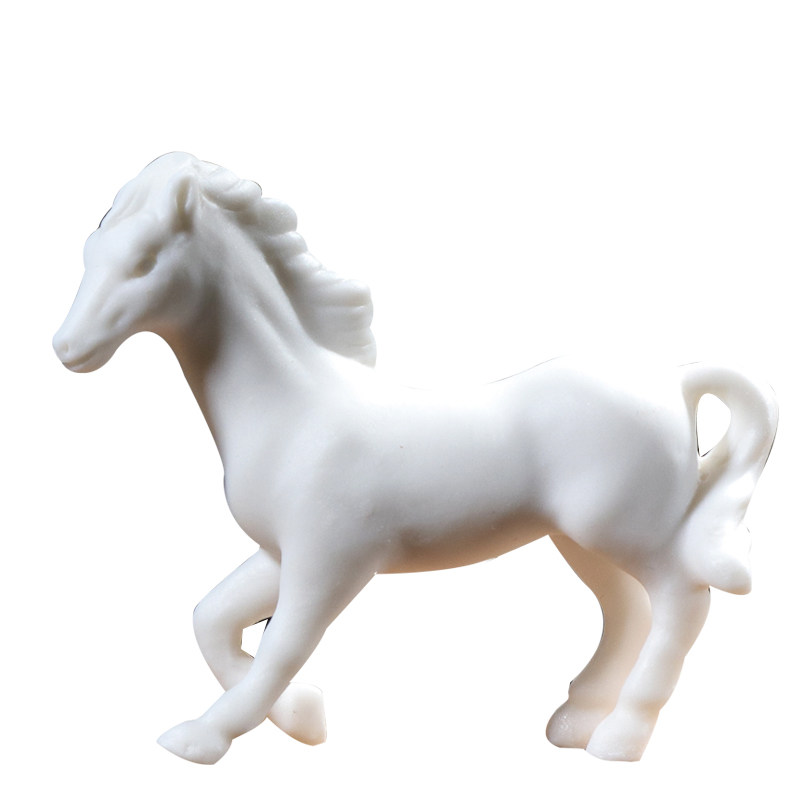 陶瓷小白马微景观盆景马到成功造景创意招财玄关家居装饰禅意摆件,家居饰品,装饰摆件,淘宝优惠券,粉丝福利购,淘宝优惠卷