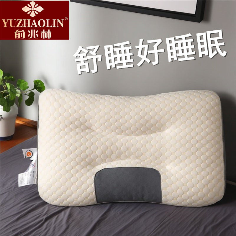 俞兆林A类抑菌护颈枕头单只装深睡助眠枕芯家用成人防螨颈椎枕