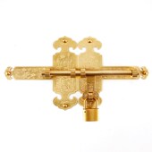 大门纯铜插销中式 门锁复古木门花园仿古户外门窗插销挂锁 门栓老式