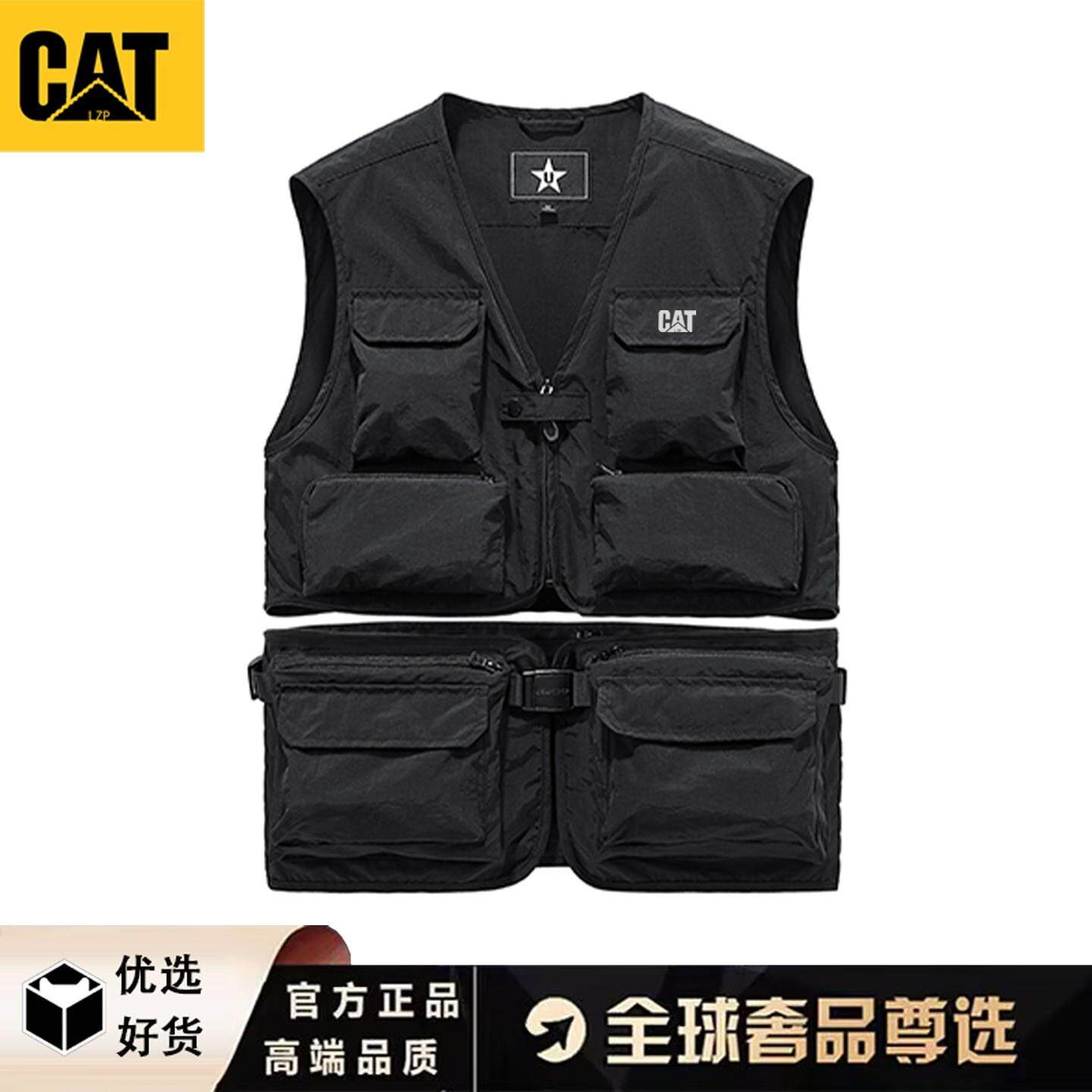 春夏季钓鱼服装马甲男士可拆卸多口袋无袖背心户外工作服摄影师马