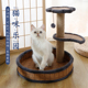 夏季 猫爬架猫玩具用品 藤编凉席猫抓板猫窝一体剑麻耐磨不掉屑立式