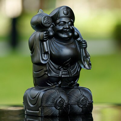 琉璃大黑天财神像东密护法神玛哈嘎拉大日如来摩诃迦罗莫诃哥摆件