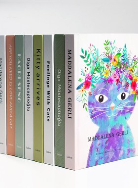 熙思儿童房绘本真书摆件可翻页卡通装饰样板间售楼处娱乐区装饰品