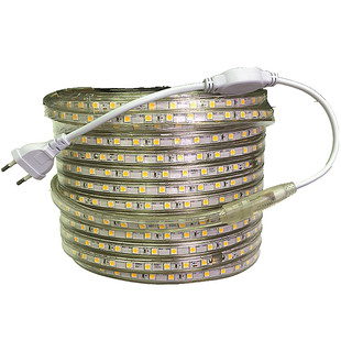 220V2700K灯带高压LED灯条2700K色温LED灯条220V暖光2700K超高亮