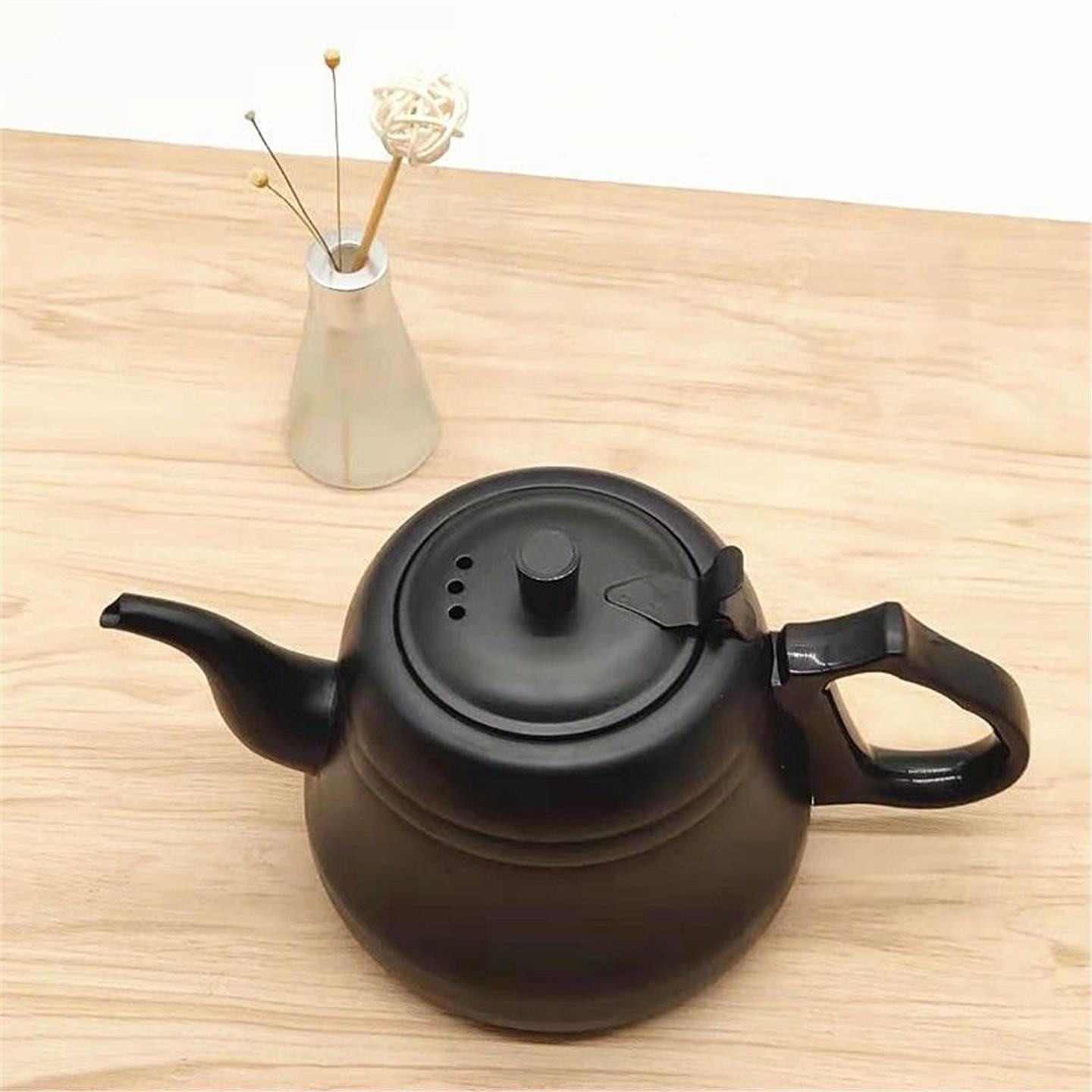 加厚不锈钢茶壶带滤网酒店