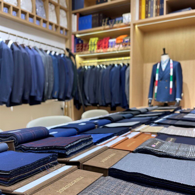 男士西服定制结婚西装套装量身高级定做新郎婚礼礼服私人量体订制