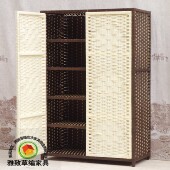 书柜玩具柜简易衣柜换鞋 鞋 包邮 架实木宝宝衣柜储物柜带门 凳柜 柜鞋