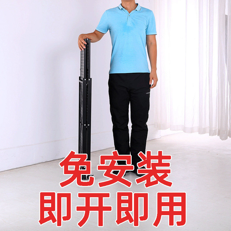 厨房架子收纳架台面置物架带轮移动储物落地多层客厅厨房折叠推车
