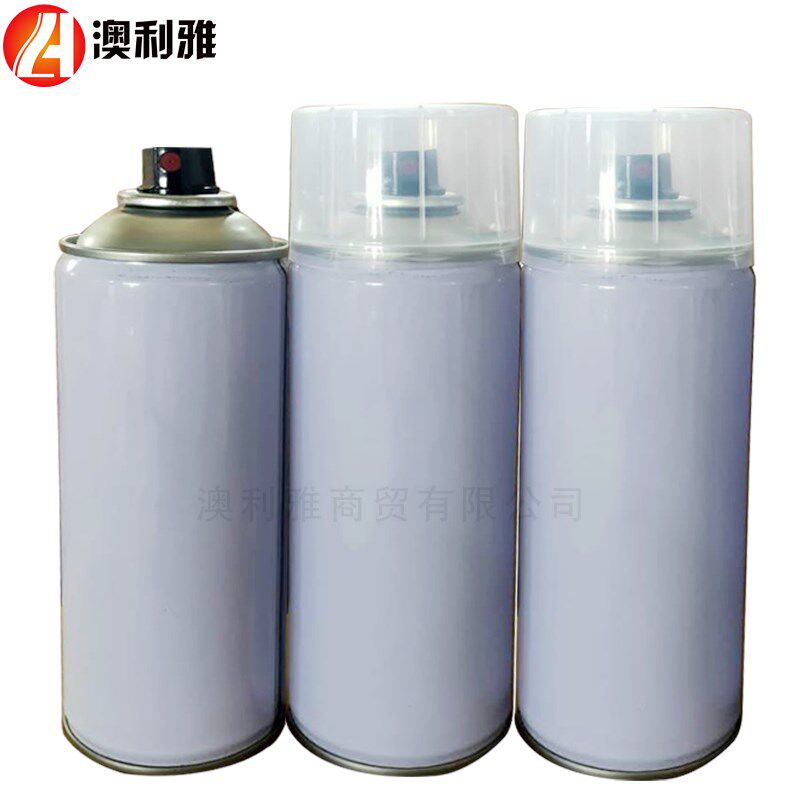 自喷漆气罐压力灌装手摇空罐白皮雾化扇面气雾罐批量自喷漆空气罐