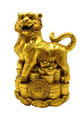 纯铜十二生肖摆件大号铜鼠牛虎兔龙蛇马羊猴鸡狗猪工艺品家居摆设