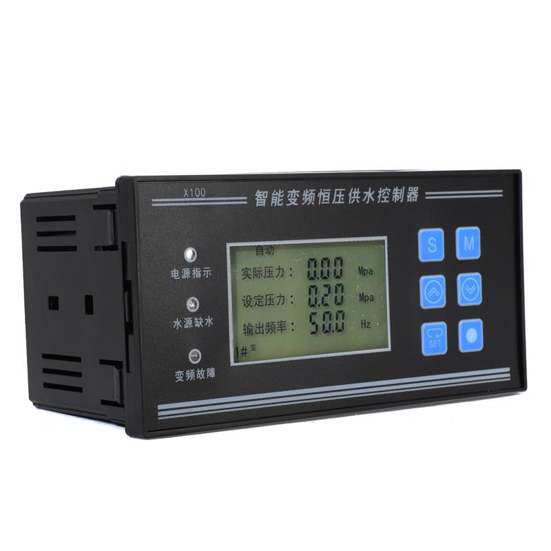 恒压供水控制器半中文液晶水泵变频恒压控制器一拖五220V