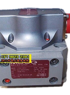 MOOG穆格液压伺服阀G631-3018B G631-3009B G761-3006B电液比例阀