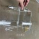 透明亚克力折弯热弯有机玻璃盒防雨水罩防尘罩防护罩U型加工定制