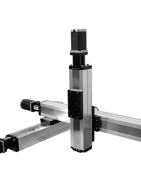 FUYU三轴丝杆滑台直线滑台精密十字移动电动数控xyz滑台模组