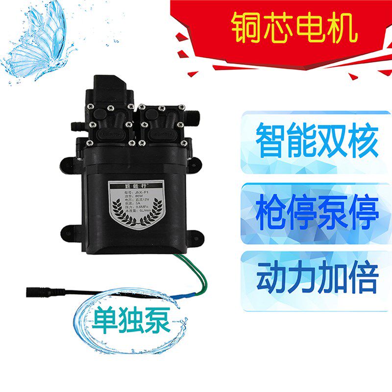 双泵空调清洗220v家用便携收纳高压水枪内外机除尘设备清洁冲洗机