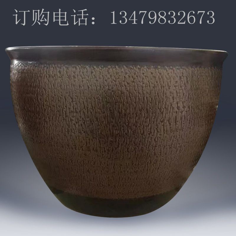 景德镇陶瓷大缸仿古狮头乌龟缸睡莲缸特大号客厅水缸金鱼缸庭院缸
