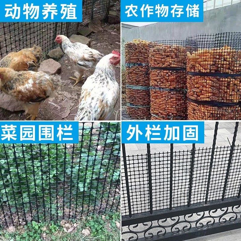 养殖网围栏网圈玉米网果园栅栏围挡圈养鸡围栏网防护隔离网塑料网