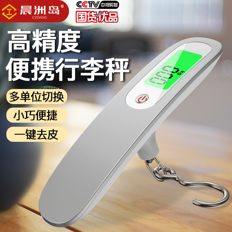迷你手提电子秤50kg便携式高精度家用快递称小秤弹簧小型手拿2084