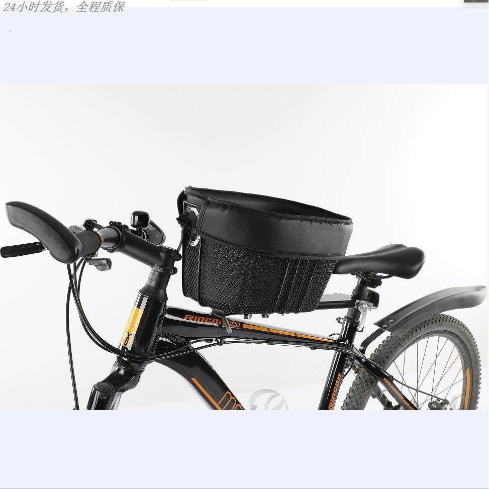 电动车狗狗车筐宠物座椅登山车带狗神器公路车狗狗车筐折叠车载小