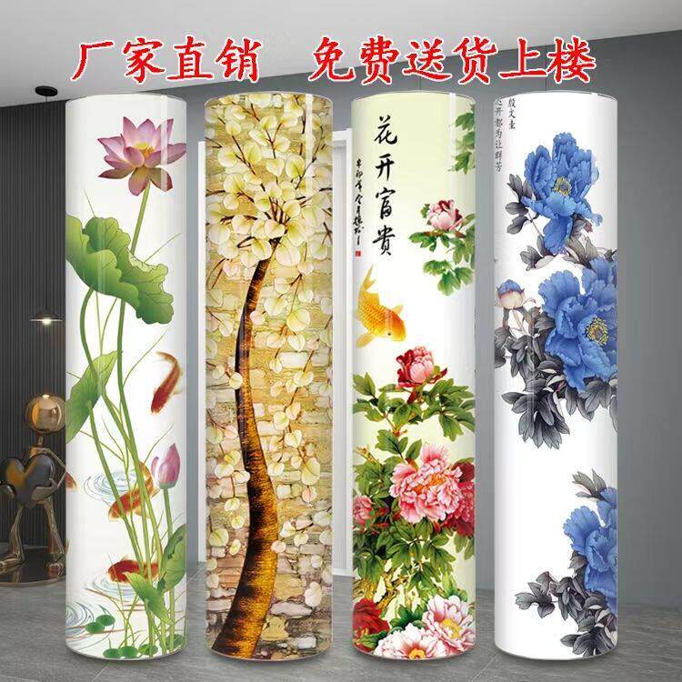 现代创意简约360度旋转鞋柜门厅柜阳台玄关柜加大圆形圆柱鞋架子