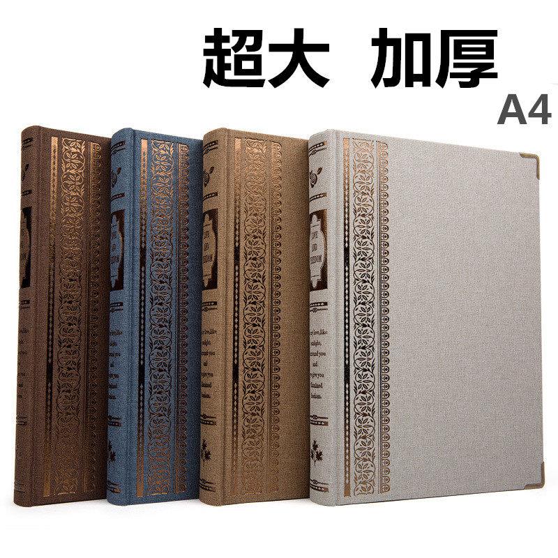 超大布面素描本 加厚A4空白绘画本 大号精装本 硬皮日记本素描本