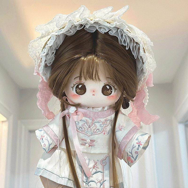 古风棉花娃娃衣服20cm女娃裙子套装现货国风20厘米的古风娃衣汉服