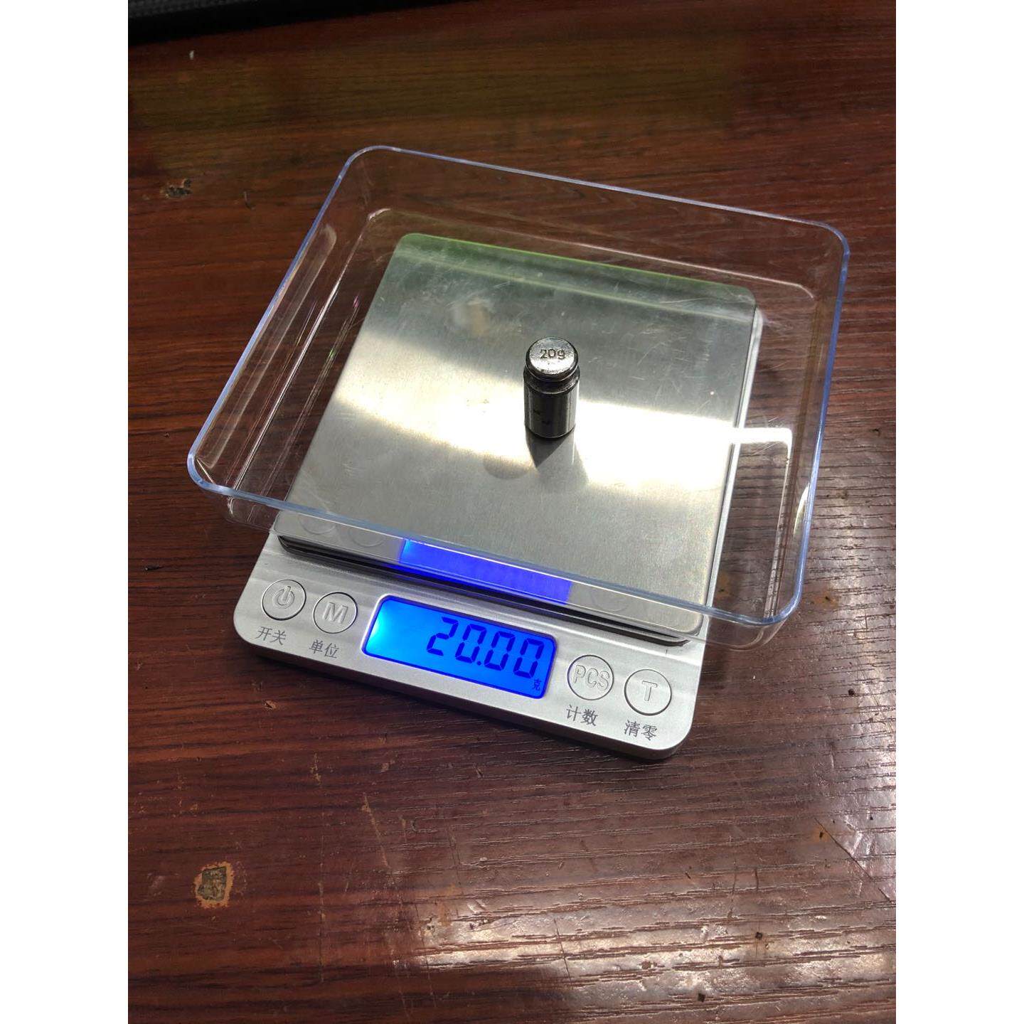 高精密电子秤珠宝秤500g0.01g 料理秤3000g0.1g 充电 电池两用