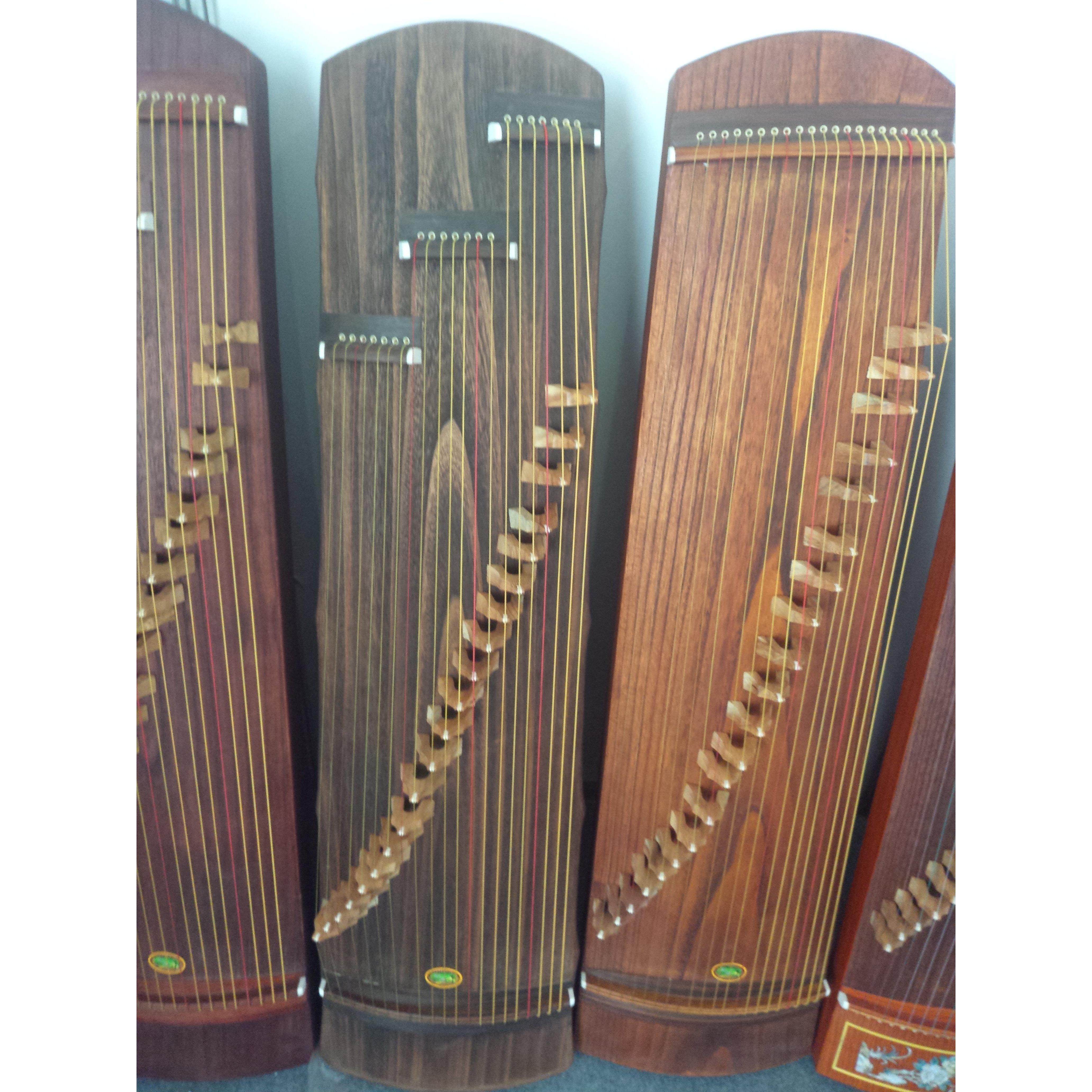 纯桐木古筝素面演奏125小古筝便携式古筝 迷你型小儿童 半筝 短筝