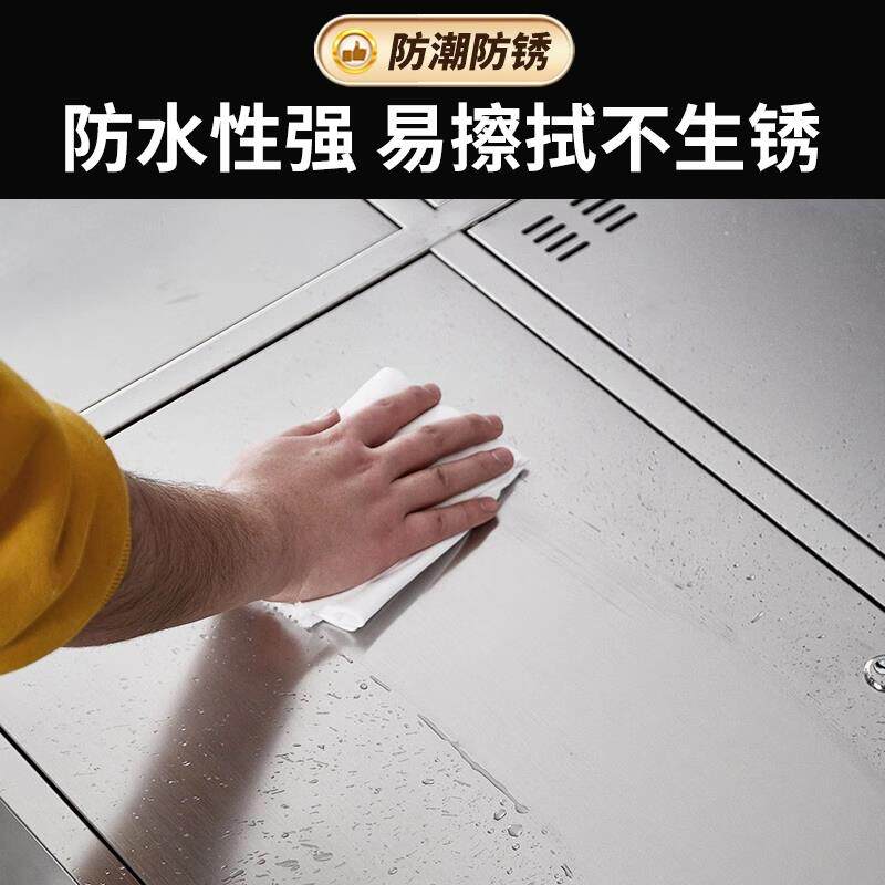 304不锈钢清洁柜家政拖把柜卫生杂物工具储物柜学校医院保洁柜